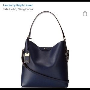 LAUREN by Ralph Lauren Tate Hobo, Navy